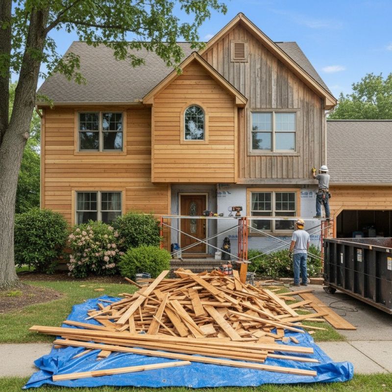 Wood Siding Installation detail